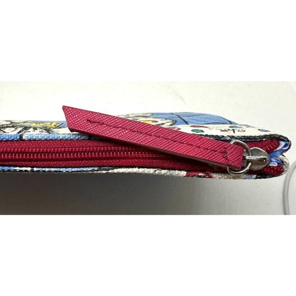 BRIGHTON With Love From Me To You Tom Clancy Sparkle Bow Zip Zipper Pouch Canvas - Picture 4 of 5